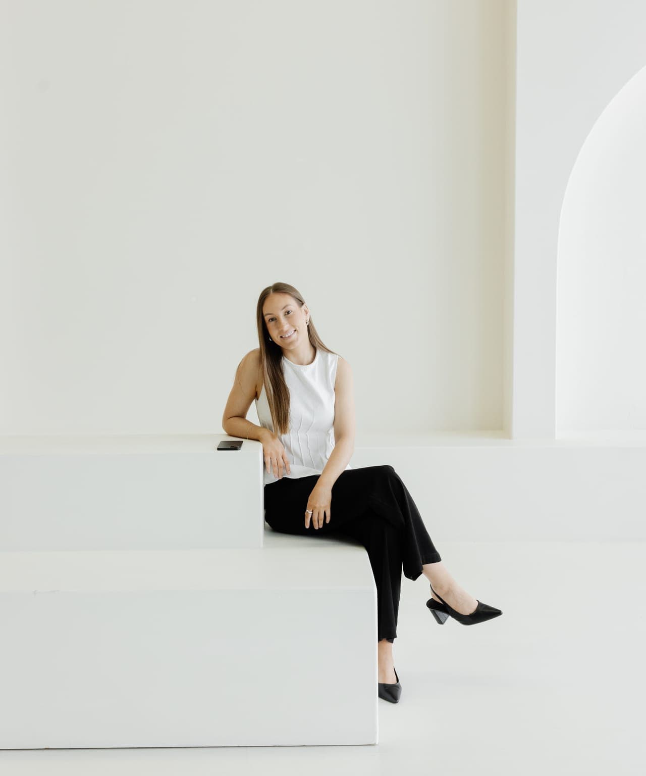 Cara at the Brink studio