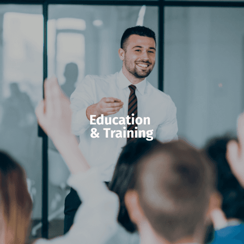 Education and training