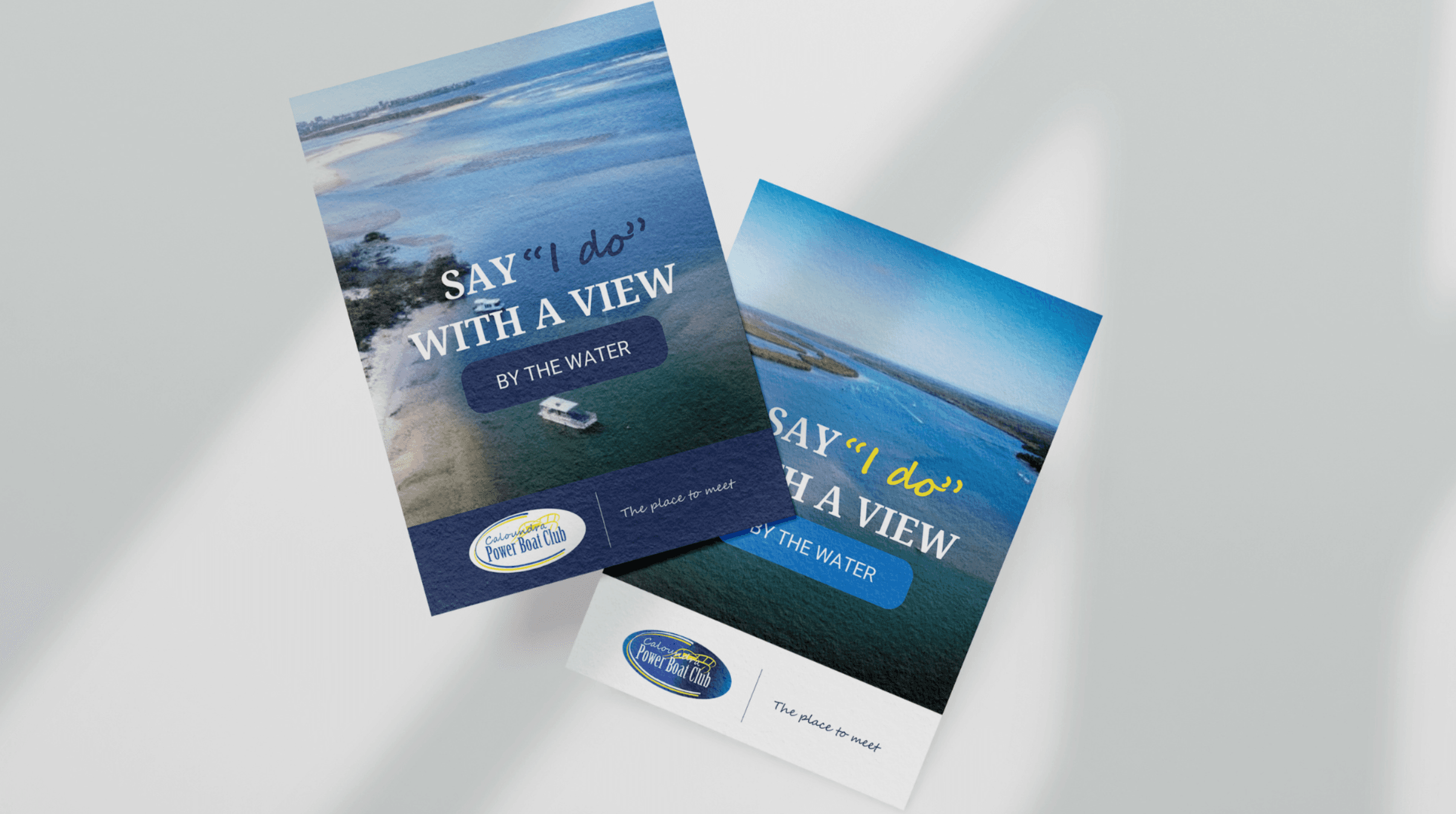 Caloundra Power Boat Club event flyers