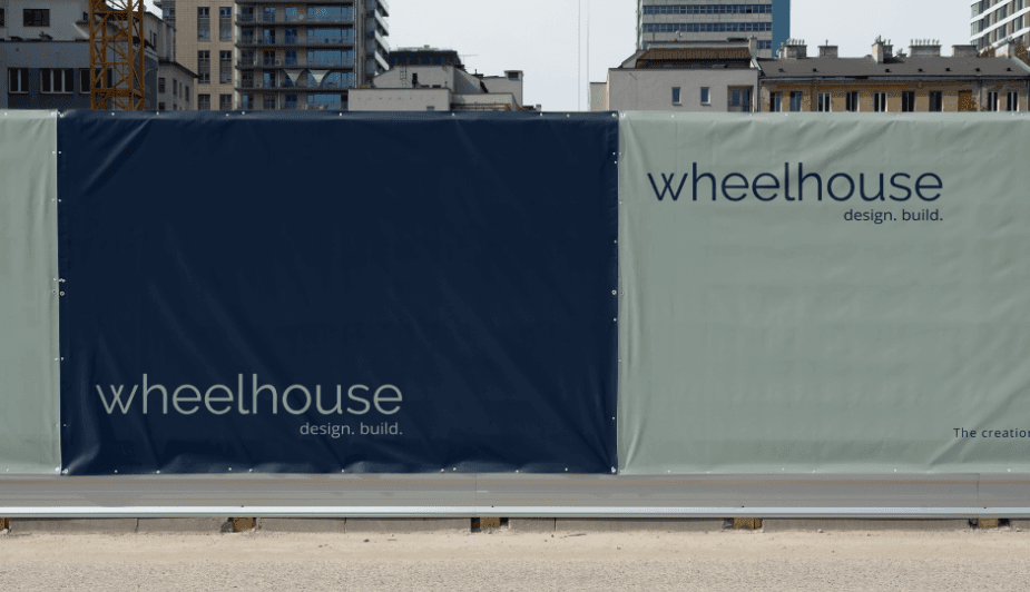 Wheelhouse site hoarding