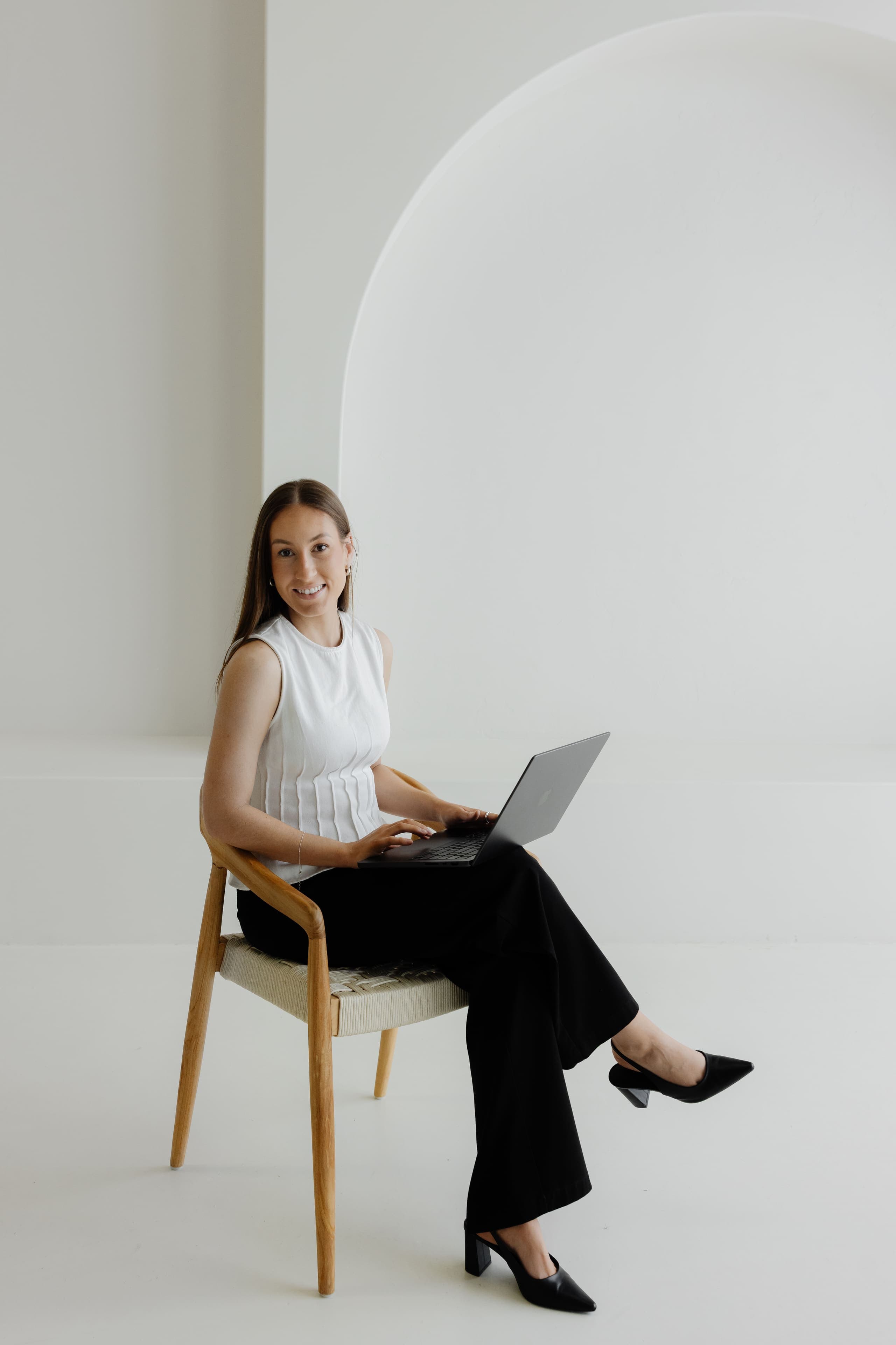 Brink team member reviewing campaign work